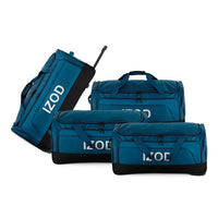IZOD Katy Travel Duffel 4-Piece Luggage Set –  Lightweight Soft Shell Rolling Bag and Telescopic Handle