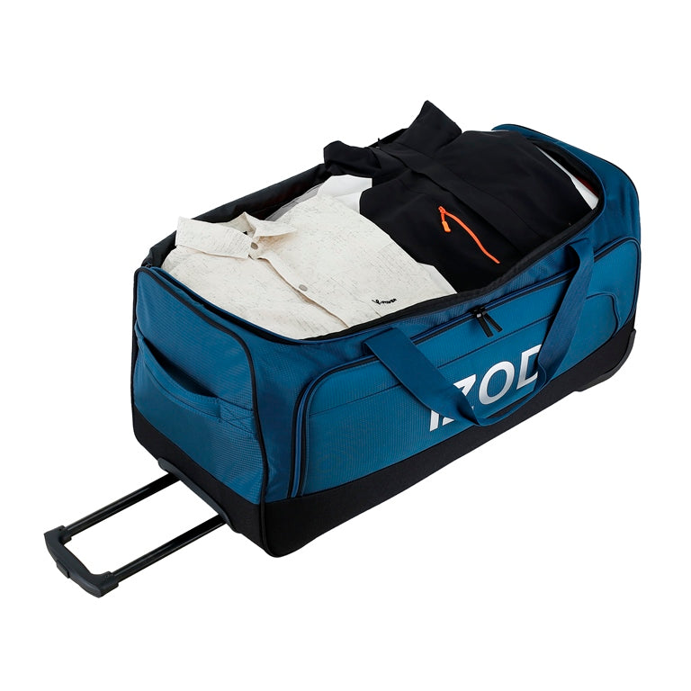 IZOD Katy Travel Duffel 4-Piece Luggage Set –  Lightweight Soft Shell Rolling Bag and Telescopic Handle