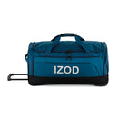 IZOD Katy Travel Duffel 4-Piece Luggage Set –  Lightweight Soft Shell Rolling Bag and Telescopic Handle