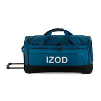 IZOD Katy Travel Duffel 4-Piece Luggage Set –  Lightweight Soft Shell Rolling Bag and Telescopic Handle