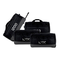 IZOD Katy Travel Duffel 4-Piece Luggage Set –  Lightweight Soft Shell Rolling Bag and Telescopic Handle