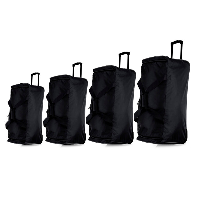 IZOD Katy Travel Duffel 4-Piece Luggage Set –  Lightweight Soft Shell Rolling Bag and Telescopic Handle