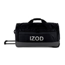 IZOD Katy Travel Duffel 4-Piece Luggage Set –  Lightweight Soft Shell Rolling Bag and Telescopic Handle