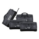 IZOD Katy Travel Duffel 4-Piece Luggage Set –  Lightweight Soft Shell Rolling Bag and Telescopic Handle