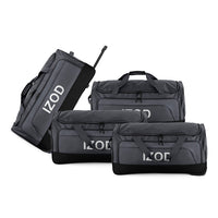 IZOD Katy Travel Duffel 4-Piece Luggage Set –  Lightweight Soft Shell Rolling Bag and Telescopic Handle