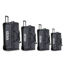 IZOD Katy Travel Duffel 4-Piece Luggage Set –  Lightweight Soft Shell Rolling Bag and Telescopic Handle