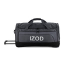 IZOD Katy Travel Duffel 4-Piece Luggage Set –  Lightweight Soft Shell Rolling Bag and Telescopic Handle