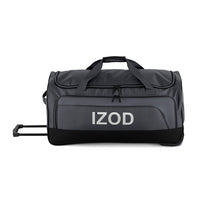 IZOD Katy Travel Duffel 4-Piece Luggage Set –  Lightweight Soft Shell Rolling Bag and Telescopic Handle