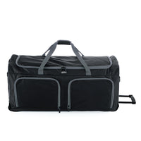 Capri 36 Inch Large Softside Rolling Duffel Bag with Wheels and Handle