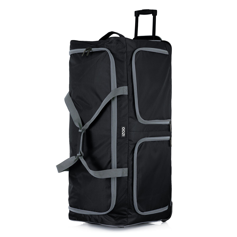 Capri 36 Inch Large Softside Rolling Duffel Bag with Wheels and Handle
