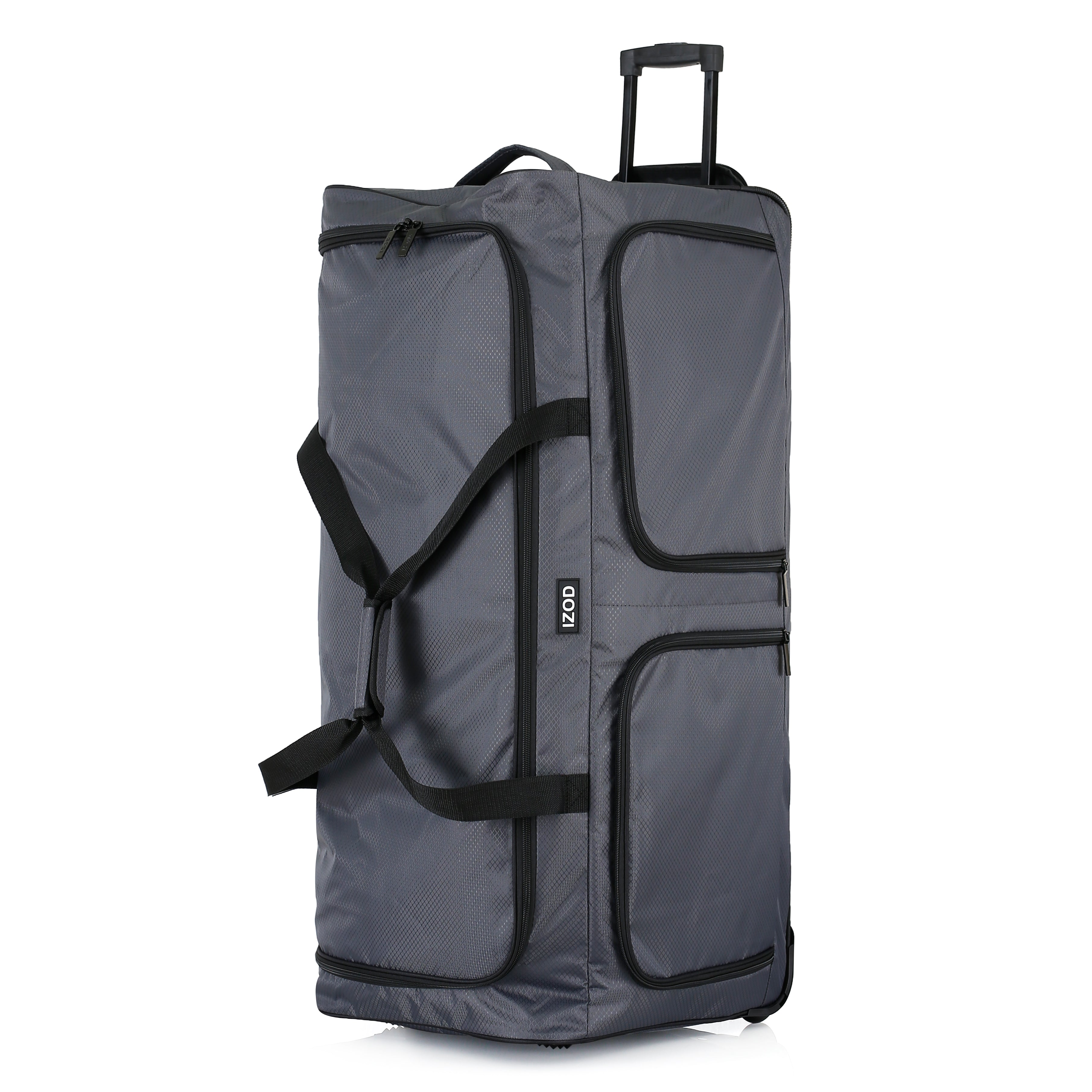 Capri 36 Inch Large Softside Rolling Duffel Bag with Wheels and Handle