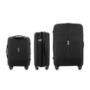 IZOD Sabina Lightweight Polypropylene Hard Shell 3 Piece Luggage Set - 20", 24", and 28" Sizes