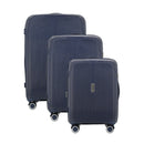 IZOD Sabina Lightweight Polypropylene Hard Shell 3 Piece Luggage Set - 20", 24", and 28" Sizes