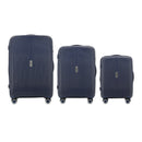 IZOD Sabina Lightweight Polypropylene Hard Shell 3 Piece Luggage Set - 20", 24", and 28" Sizes