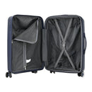 IZOD Sabina Lightweight Polypropylene Hard Shell 3 Piece Luggage Set - 20", 24", and 28" Sizes