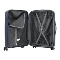 IZOD Sabina Lightweight Polypropylene Hard Shell 3 Piece Luggage Set - 20", 24", and 28" Sizes