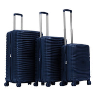 IZOD Scarlett Polypropylene Hard shell Expandable Lightweight 360 Dual Spinning Wheels Combo Lock 28", 24", 20" 3 Piece Luggage Set