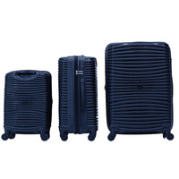 IZOD Scarlett Polypropylene Hard shell Expandable Lightweight 360 Dual Spinning Wheels Combo Lock 28", 24", 20" 3 Piece Luggage Set