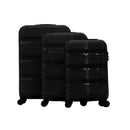 IZOD Baka Polypropylene Hard shell Expandable Lightweight 360 Dual Spinning Wheels Combo Lock 28", 24", 20" 3 Piece Luggage Set