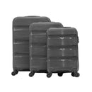 IZOD Baka Polypropylene Hard shell Expandable Lightweight 360 Dual Spinning Wheels Combo Lock 28", 24", 20" 3 Piece Luggage Set