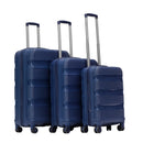 IZOD Baka Polypropylene Hard shell Expandable Lightweight 360 Dual Spinning Wheels Combo Lock 28", 24", 20" 3 Piece Luggage Set