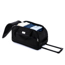 Isaac Mizrahi Movi 20 Inch Carry-On Soft Shell Rolling Duffel Bag