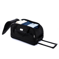 Isaac Mizrahi Movi 20 Inch Carry-On Soft Shell Rolling Duffel Bag