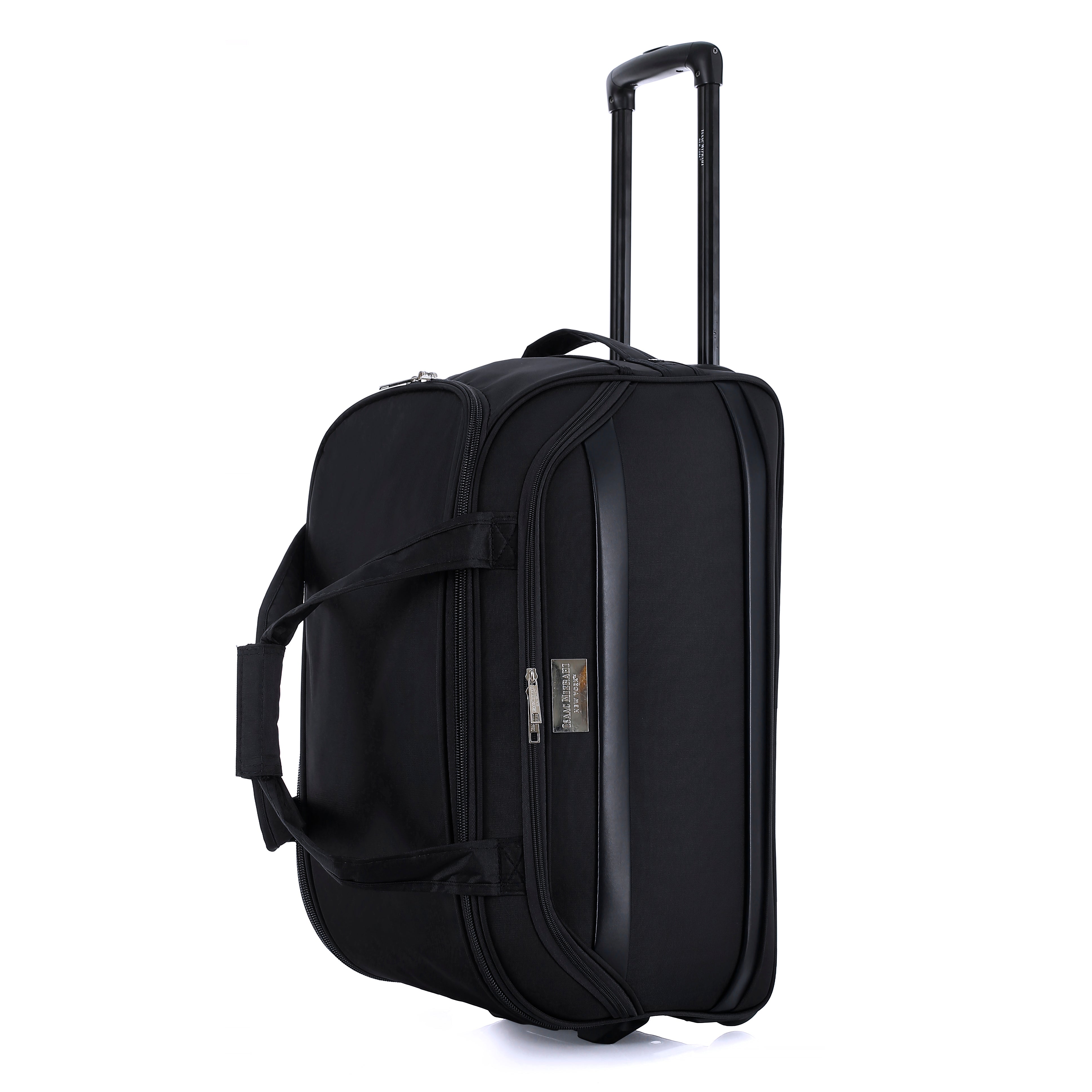 Isaac Mizrahi Movi 20 Inch Carry-On Soft Shell Rolling Duffel Bag