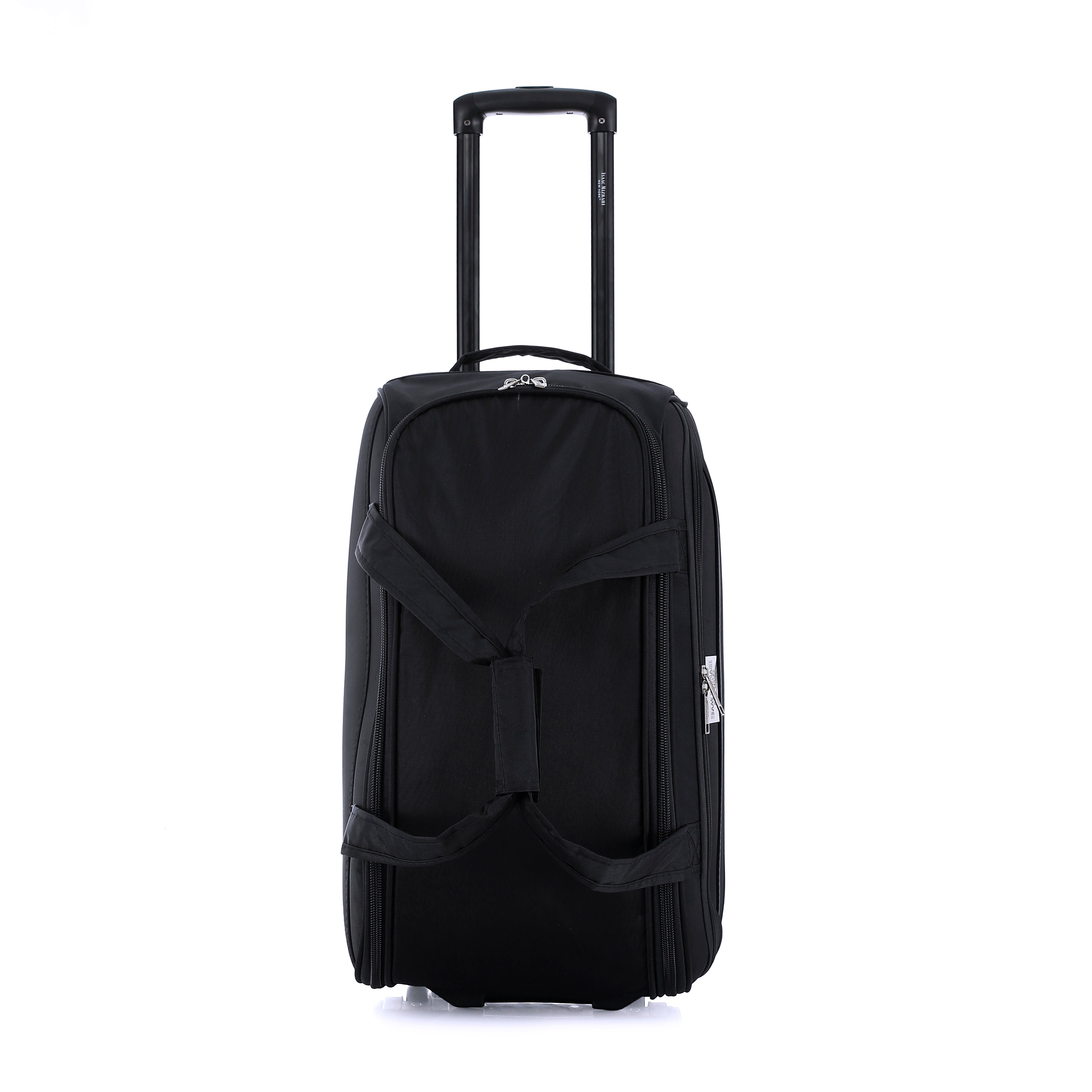 Isaac Mizrahi Movi 20 Inch Carry-On Soft Shell Rolling Duffel Bag