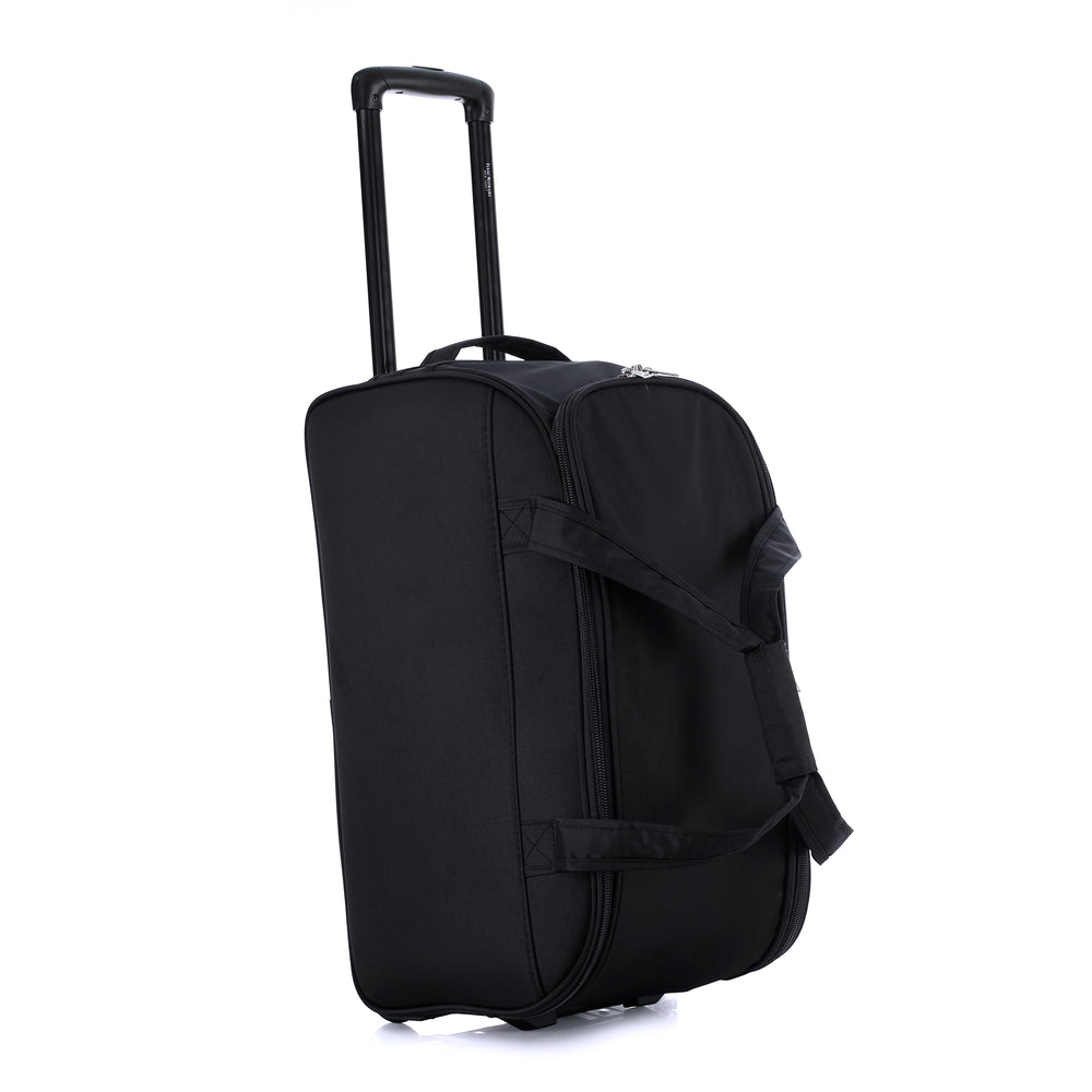 Isaac Mizrahi Movi 20 Inch Carry-On Soft Shell Rolling Duffel Bag