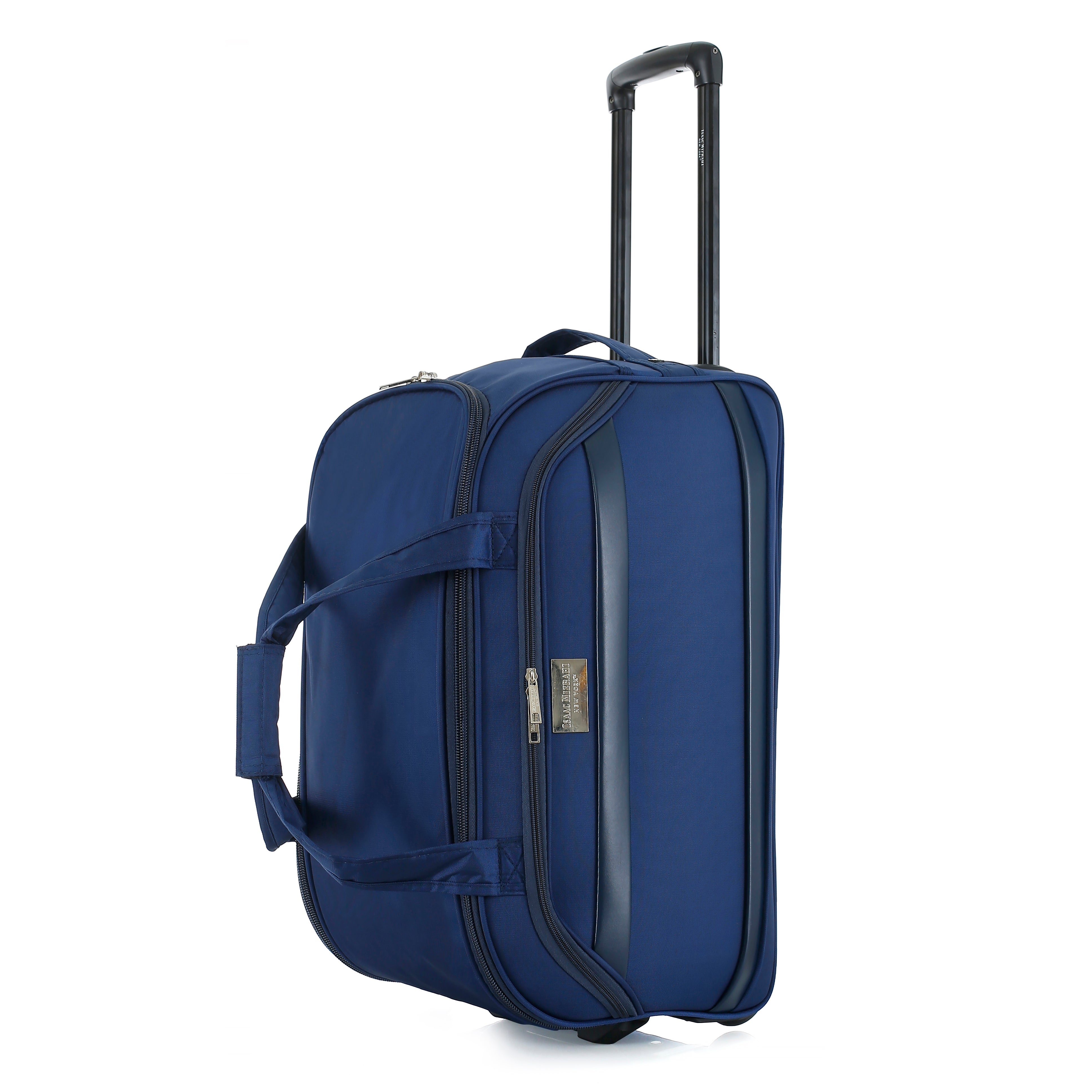 Isaac Mizrahi Movi 20 Inch Carry-On Soft Shell Rolling Duffel Bag