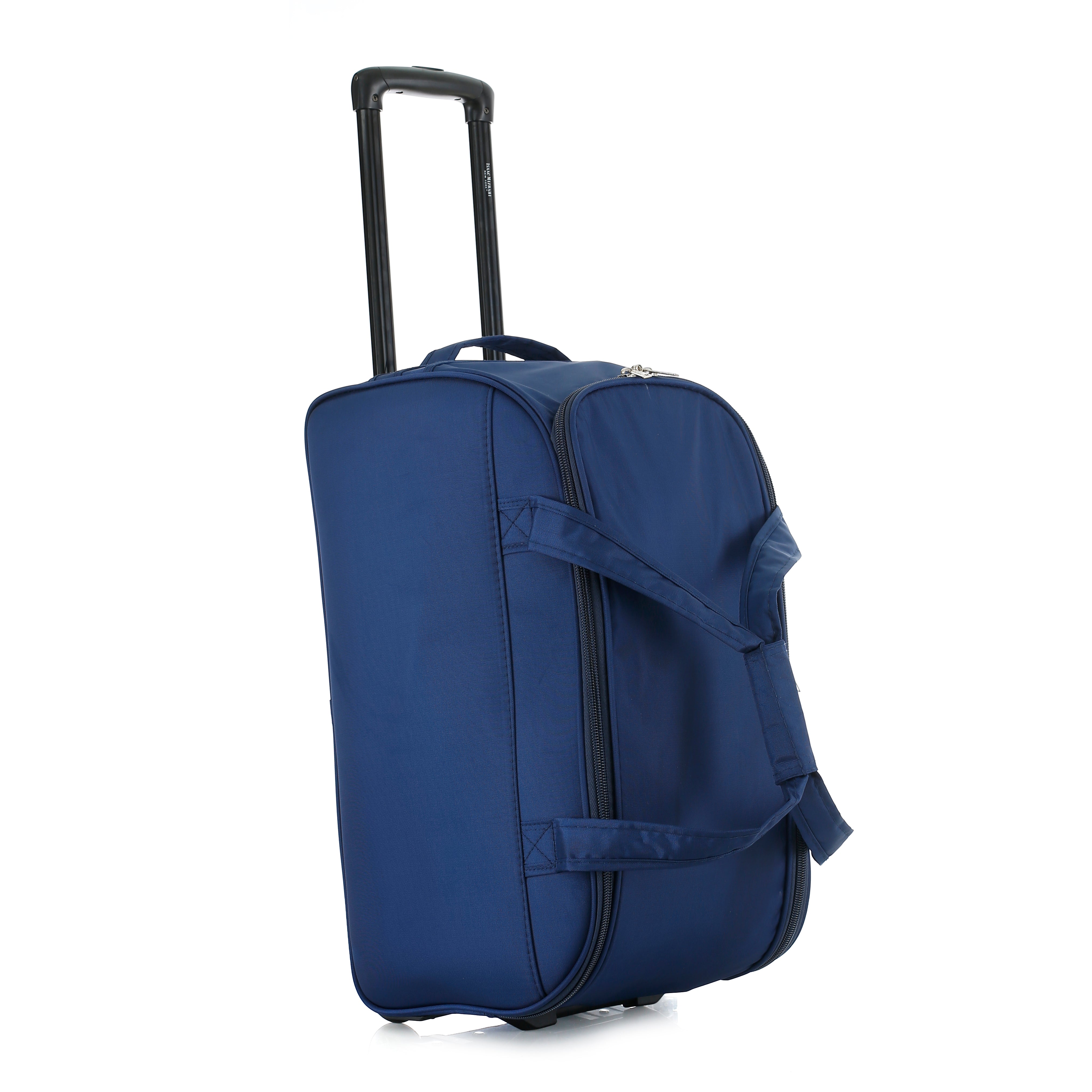 Isaac Mizrahi Movi 20 Inch Carry-On Soft Shell Rolling Duffel Bag