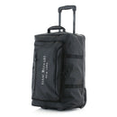 Isaac Mizrahi Onyx 22 Inch Carry-On Softside Rolling Duffel Travel Bag