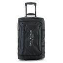 Isaac Mizrahi Onyx 22 Inch Carry-On Softside Rolling Duffel Travel Bag