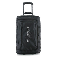 Isaac Mizrahi Onyx 22 Inch Carry-On Softside Rolling Duffel Travel Bag