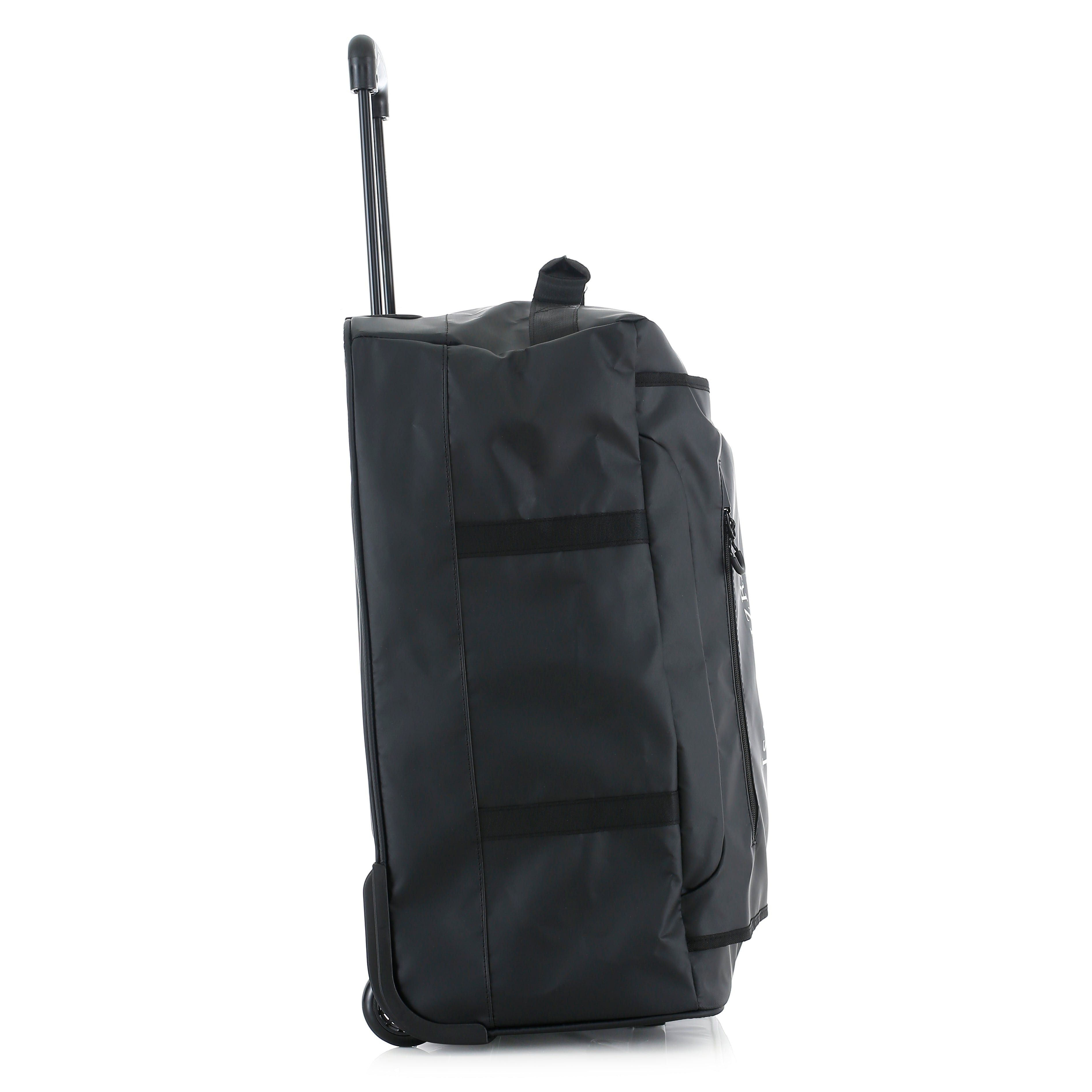 Isaac Mizrahi Onyx 22 Inch Carry-On Softside Rolling Duffel Travel Bag
