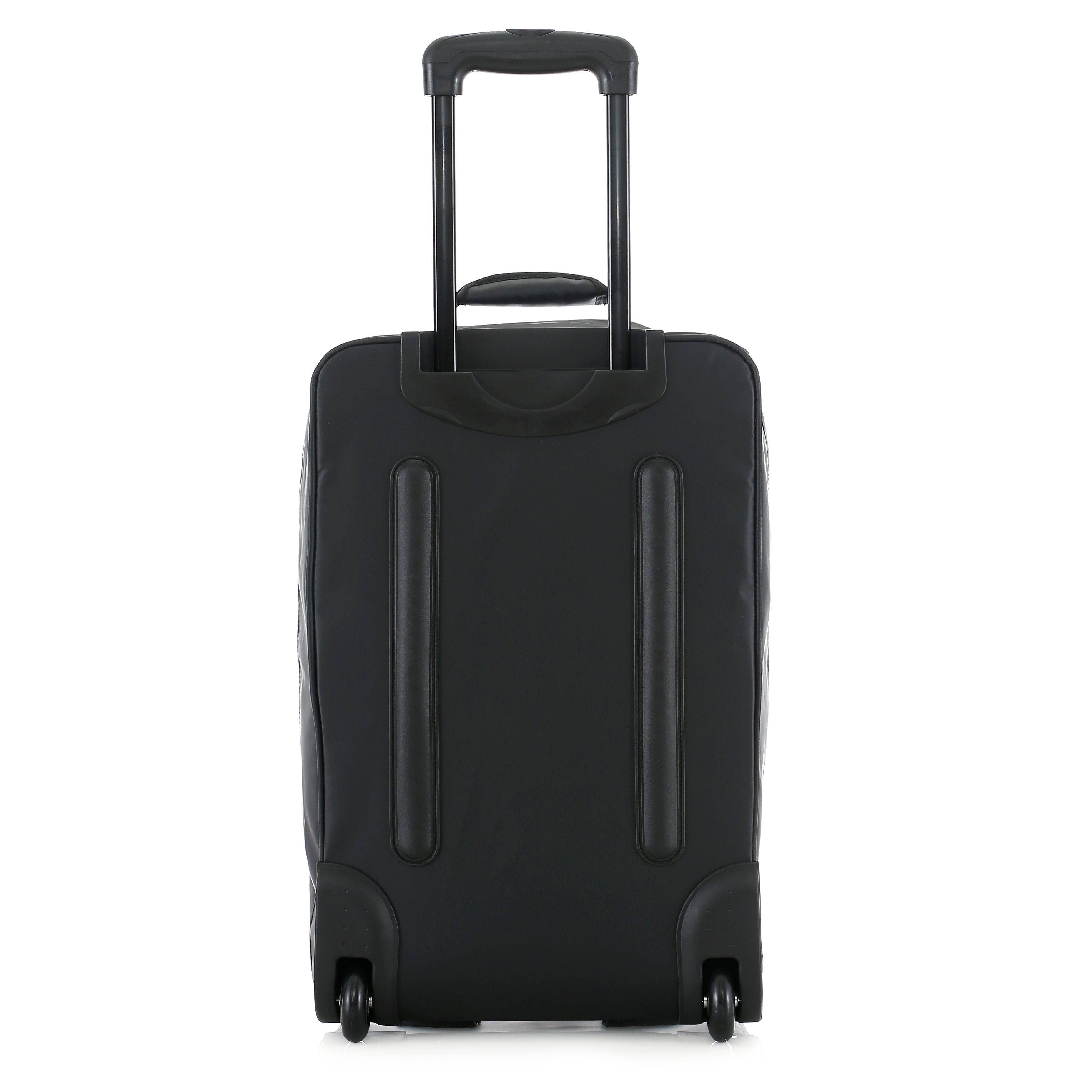 Isaac Mizrahi Onyx 22 Inch Carry-On Softside Rolling Duffel Travel Bag
