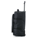 Isaac Mizrahi Onyx 22 Inch Carry-On Softside Rolling Duffel Travel Bag