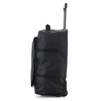 Isaac Mizrahi Onyx 22 Inch Carry-On Softside Rolling Duffel Travel Bag