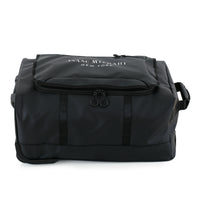 Isaac Mizrahi Onyx 22 Inch Carry-On Softside Rolling Duffel Travel Bag