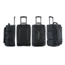 Isaac Mizrahi Onyx 22 Inch Carry-On Softside Rolling Duffel Travel Bag