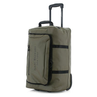 Isaac Mizrahi Onyx 22 Inch Carry-On Softside Rolling Duffel Travel Bag
