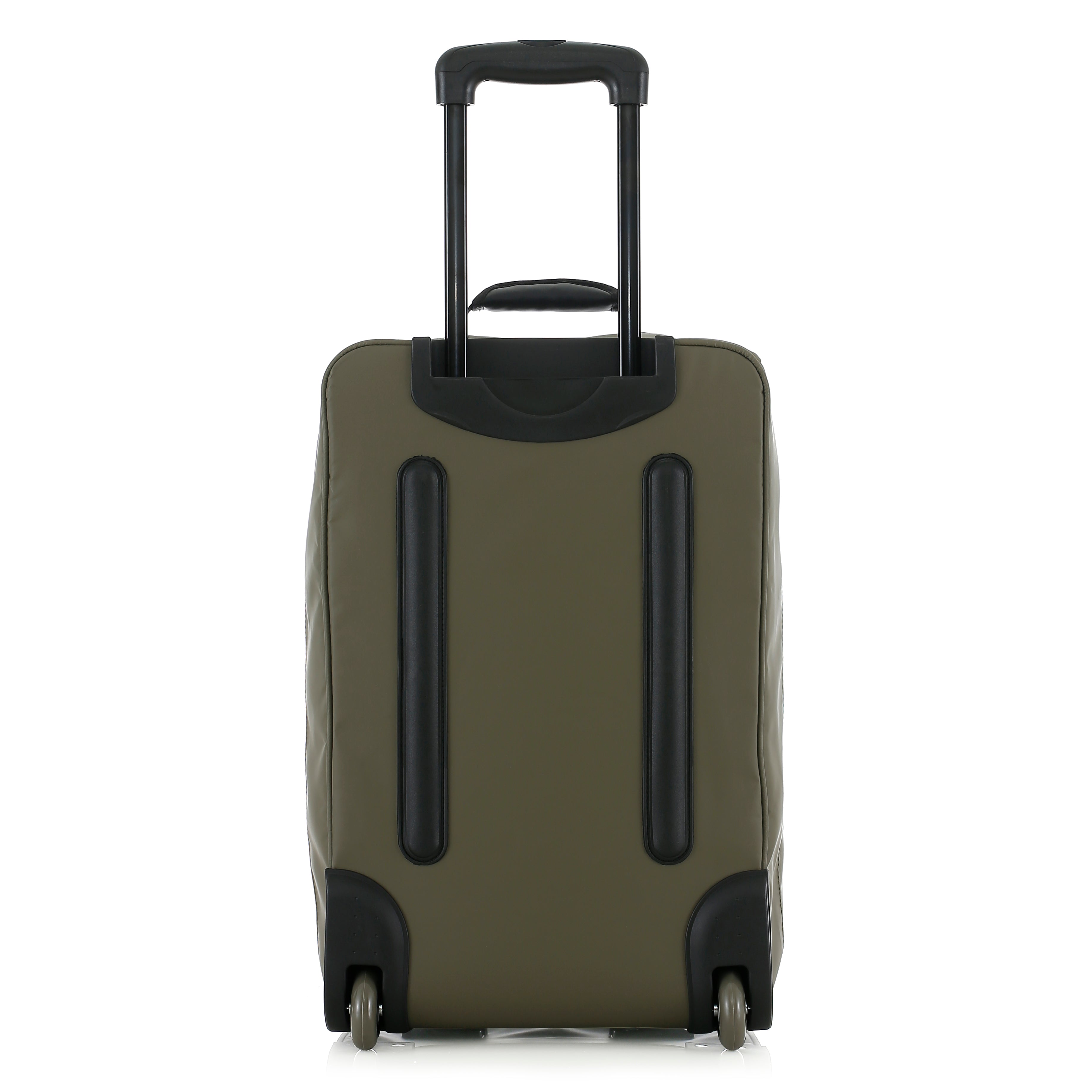 Isaac Mizrahi Onyx 22 Inch Carry-On Softside Rolling Duffel Travel Bag