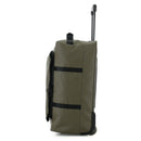 Isaac Mizrahi Onyx 22 Inch Carry-On Softside Rolling Duffel Travel Bag