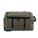 Isaac Mizrahi Onyx 22 Inch Carry-On Softside Rolling Duffel Travel Bag