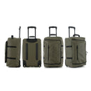 Isaac Mizrahi Onyx 22 Inch Carry-On Softside Rolling Duffel Travel Bag