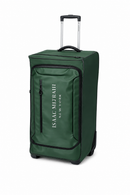 Isaac Mizrahi Onyx 22 Inch Carry-On Softside Rolling Duffel Travel Bag