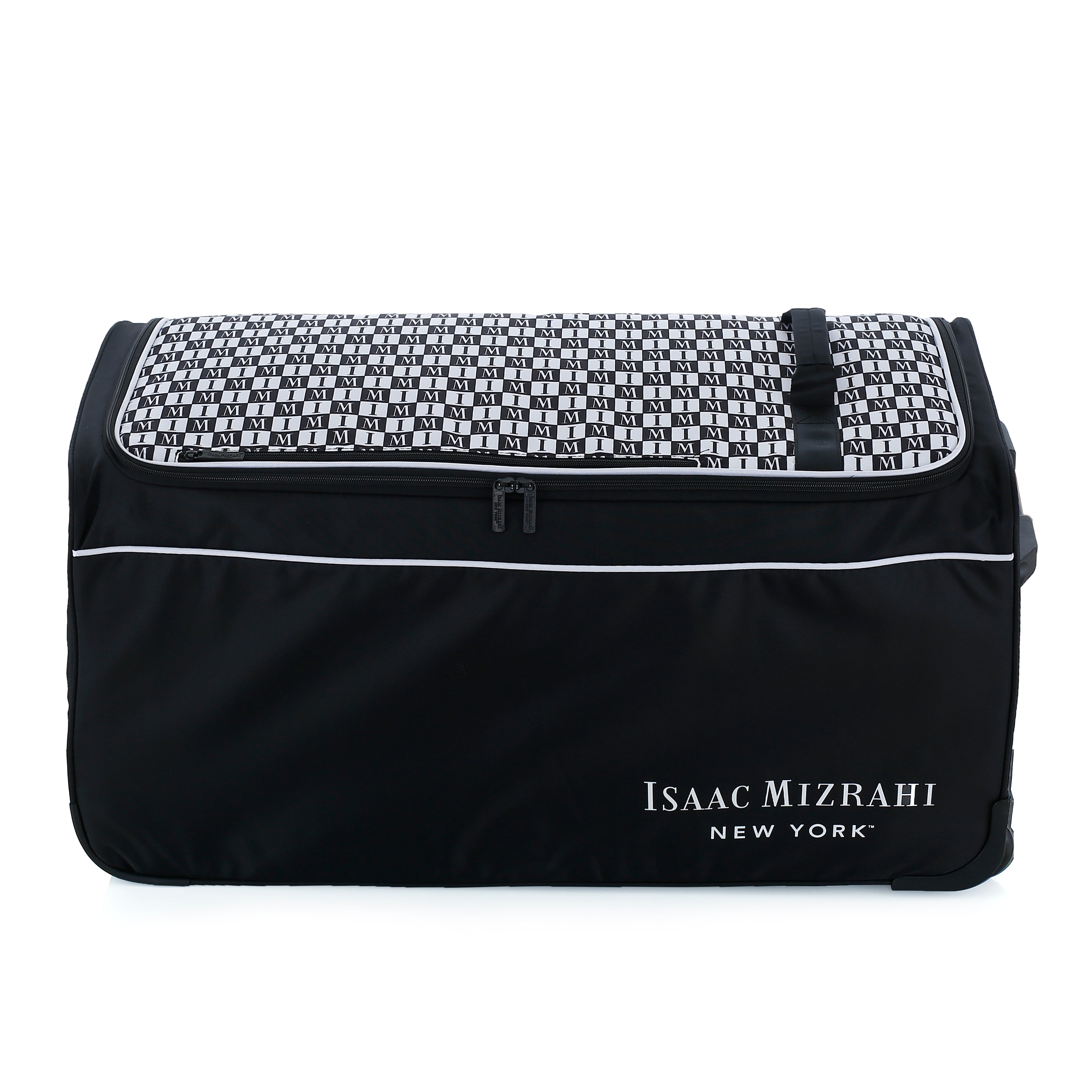 Isaac Mizrahi Lux Softside Rolling Duffel 4 Piece Travel Set