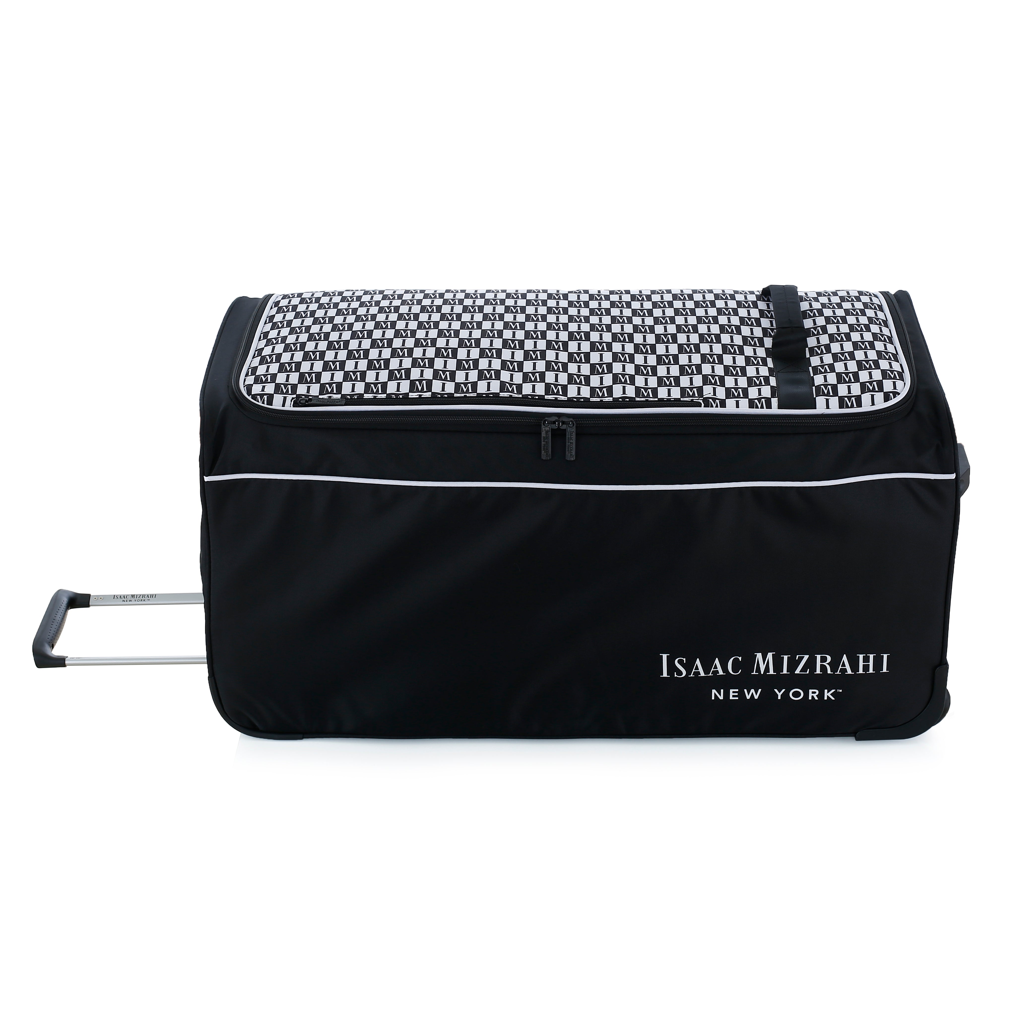 Isaac Mizrahi Lux Softside Rolling Duffel 4 Piece Travel Set