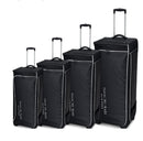 Isaac Mizrahi Aster Softside Rolling Duffel 4 Piece Travel Set